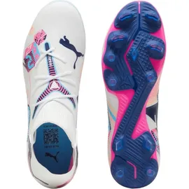 Puma FUTURE 7 MATCH VOL. UP FG/AG WEISS 10,5 - Schwarz/Weiß/Blau - 45