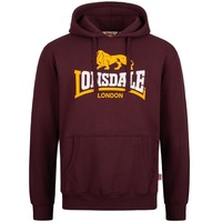 Lonsdale Hoodie Hoodie Lonsdale Thurning rot L