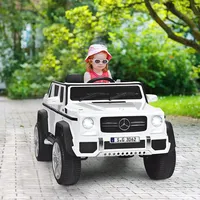 Goplus Kinder Elektroauto, Kinderauto mit 2,4 Ghz Fernbedienung, Softstart,