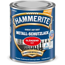 HAMMERITE Metall-Schutzlack 750 ml rot glänzend