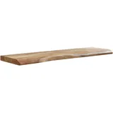 Wohnling Wandregal 100 x 4 x 26 cm Braun