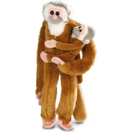 Wild Republic Hängender Totenkopfaffe mit Baby