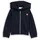 Tom Tailor Mädchen Cropped Hoodie Sweatjacke mit Stickerei, blau, Uni, Gr. 116/122