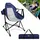 CCLIFE Schaukelstuhl Camping, 105 * 90 * 65 cm,bis 100 kg, Blau,