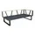 Zebra Technologies Belvedere 156 x 82,5 x 75 cm Grau