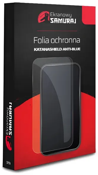 Telefonschutzfolie Ekranowy Samuraj KatanaShield Anti-Blue mit Installationsservice