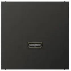 Jung MAAL1112AN HDMI, MultimediaAnschlussystem HDMI, Serie LS, anthrazit