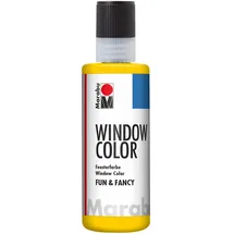 Marabu Window Color fun & fancy 80 ml gelb