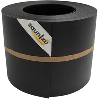 zaun|zu® Sichtschutzstreifen 26 x 19 x 0,1 cm Schwarz 1 St.