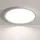 JDONG 54W LED Deckenleuchte 1-flg. rund schwarz/weiß