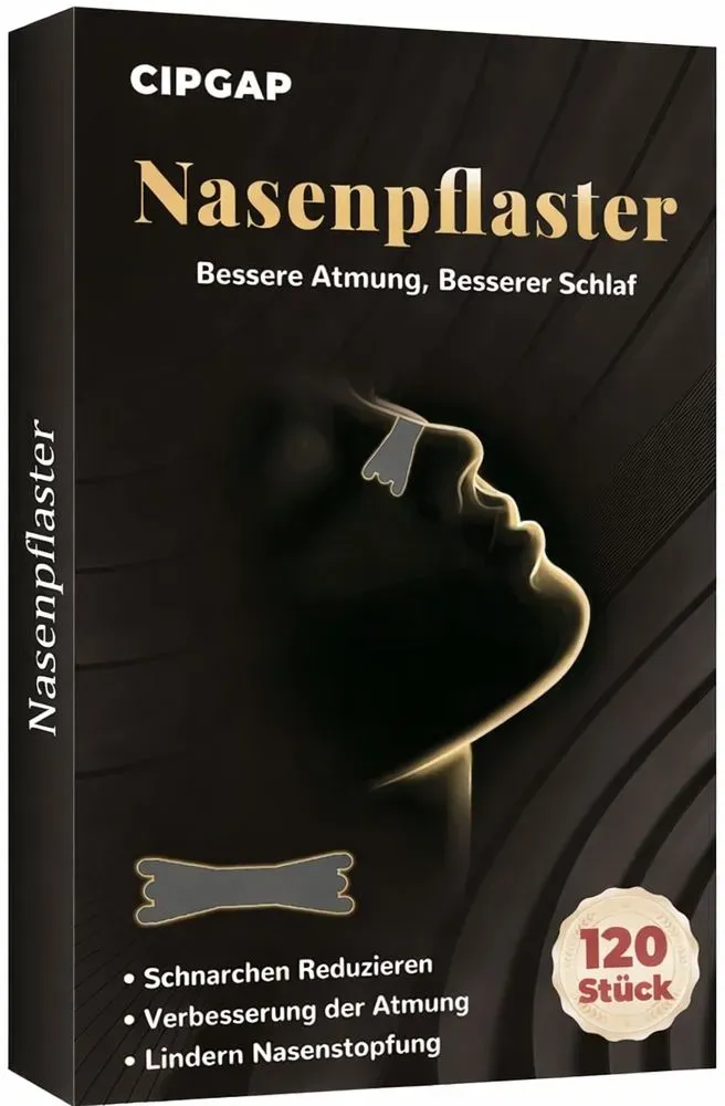 Cipgap Nasenpflaster, Nasal Strips Nose 120 St