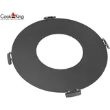 Cook King Grillplatte für Feuerschale 102 cm mit 4 Griffen