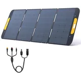 VTOMAN VS400 Faltbares Solarpanel 400W, 43V/23% Effizienz, Monokristalline Tragbare Solarmodul für Powerstation, IP67 Wasserdicht mit Anderson XT60 XT90 DC5521-Adaptern und Verstellbaren Ständern