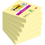 Post-it Super Sticky 654-SSCY-P4 76x76mm, 6x 90 Blatt