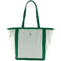 Tommy Hilfiger TH Essential Tote CB S Ecru / Olympic Green