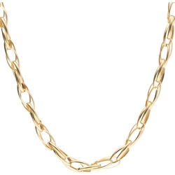 Luigi Merano Collier Doppelankerkette, Gold 585 45 cm Damen 