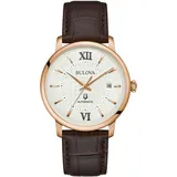 BULOVA Hudson Automatik Leder 39,0 mm 97B225