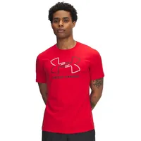 Under Armour Gl Foundation Update Kurzarm-t-shirt - Red / Black - XS
