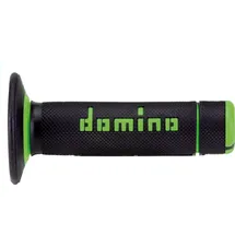 Domino Griffgummi Offroad geschlossen Schwarz/Grün