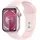 Apple Watch Series 9 GPS 41 mm Aluminiumgehäuse rosé, Sportarmband hellrosa M/L