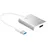 j5create USB 3.0 zu 4K HDMI Display Adapter 7,60 m Silber