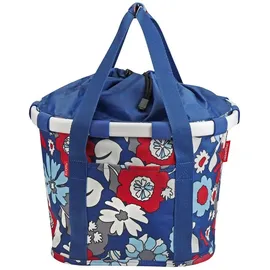 KLICKfix Bike Basket blau-rot