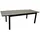 DEGAMO FARO Ausziehtisch 180-240 x 100 x 75 cm grau