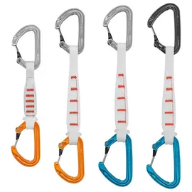 Petzl Expressschlinge Grau/Orange/Weiß