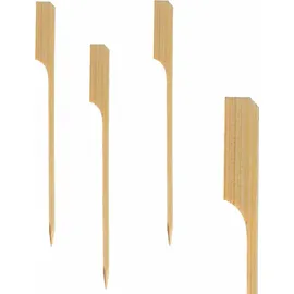 Papstar Spieß Golf 9 cm braun 250 Stück Bambus