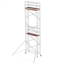 Altrex RS Tower 41 PLUS Aluminium ohne Safe-Quick® mit Holz-Plattform 9,20m AH breit 0,90x2,45m