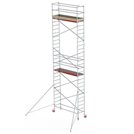 Altrex RS Tower 41 PLUS Aluminium ohne Safe-Quick® mit Holz-Plattform 9,20m AH breit 0,90x2,45m