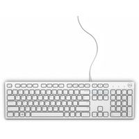 Dell KB216 Tastatur USB AZERTY Französisch Weiß