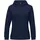 Jako Damen Zip Hoodie Pro Casual, Marine, 34