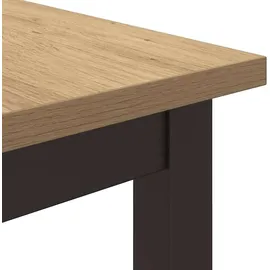vidaXL Tisch Artisan-Eiche 100 x 50 x 76,5 cm