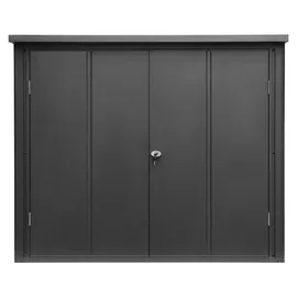 primeyard Geräteschrank 1,56 x 0,84 m Anthrazit
