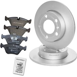 Bestprice Bremsscheiben + Bremsbeläge Hinterachse für Hyundai
