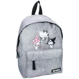 HELLO KITTY Kinder Rucksack Courageous Crew, Grau