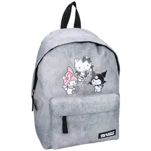 HELLO KITTY Kinder Rucksack Courageous Crew, Grau