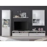 MCA Furniture Wohnwand 321 x 201 x 52 cm (B/H/T)