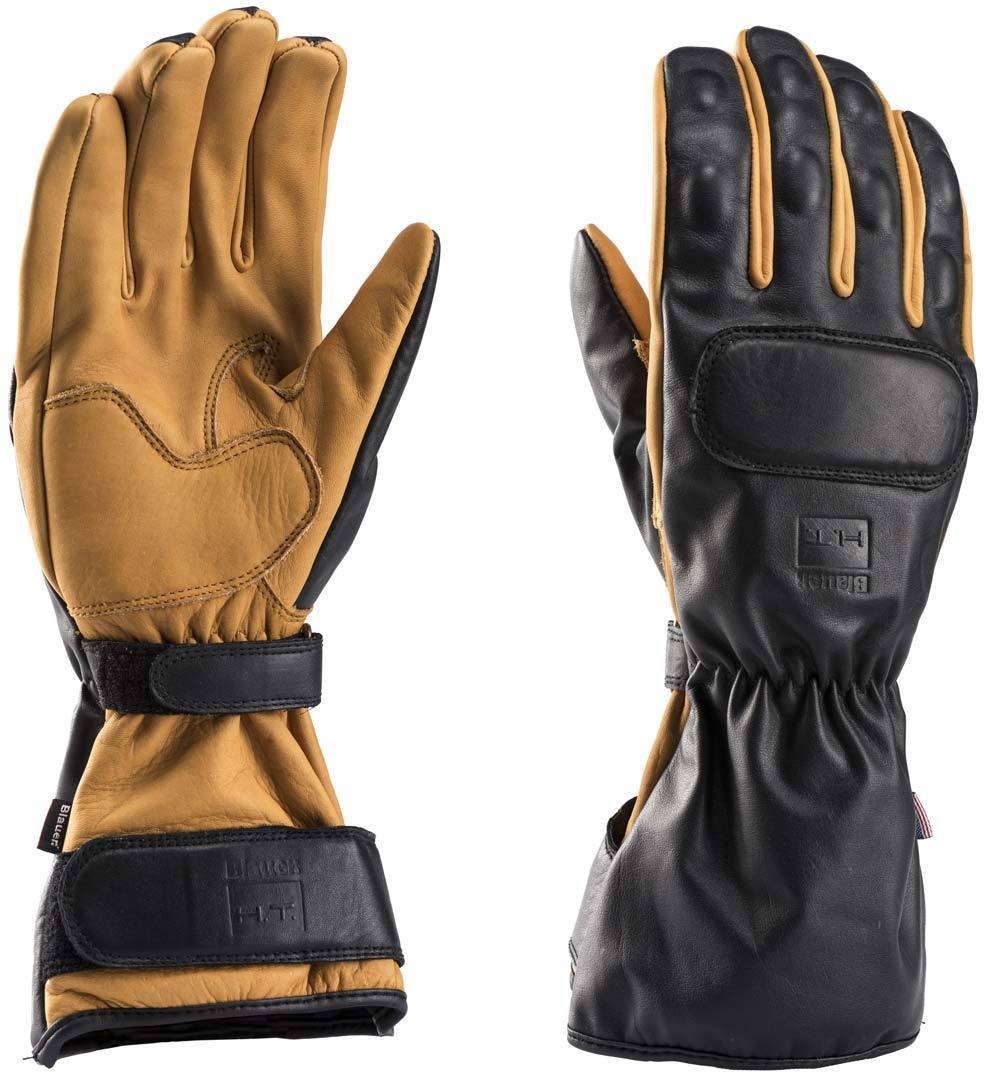 Blauer Backup Motorfiets handschoenen, zwart-bruin, S