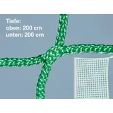 Huck Fußballtornetz Grün/Weiß 200/200