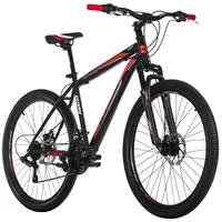 KS-Cycling KS Cycling Hardtail 26 Zoll Catappa schwarz-rot