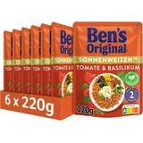 BEN'S ORIGINALTM Express Reis Sonnenweizen Tomate Basilikum 6 x 220g