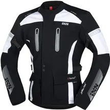 IXS Pacora-ST Textiljacke Schwarz/Weiß S