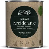 Schöner Wohnen Kreidefarbe Waldgeflüster dunkelgrün matt 1 l