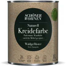 Schöner Wohnen Kreidefarbe Waldgeflüster dunkelgrün matt 1 l