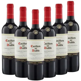 Casillero del Diablo Cabernet Sauvignon Reserva DO 2018 6 x 0,75 l