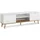 Hti-Living Göteborg TV-Board 160 x 40 x 51 cm Weiß Holz