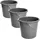 Centi Putzeimer 10l grau 3 St.