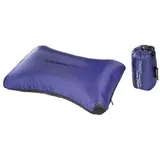 Cocoon Air Core Kissen Microlight schwarz/dunkelblau 20 x 32 cm